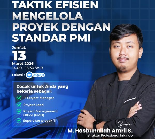 Taktik Efisien Mengelola Proyek dengan Standar PMI