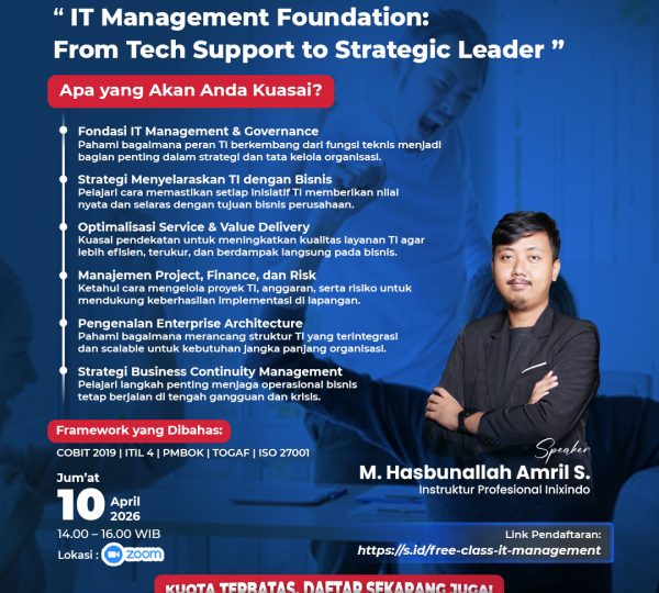 IT Management Foundation: From Tech Support to Strategic Leader
