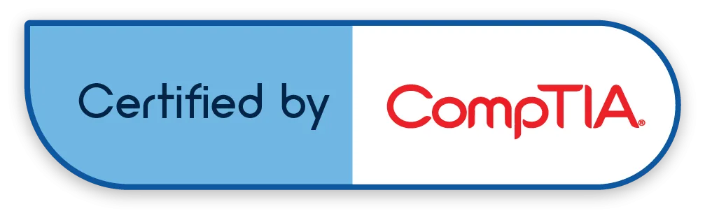 Certified by CompTIA