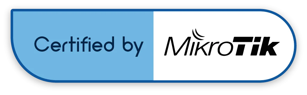 Certified by MikroTik